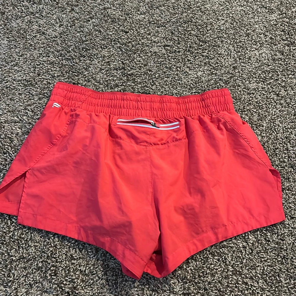 Running shorts with under spandex